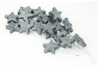 Autronic božič zvezda srebro Cena za 1 polietilenska vrečka. (polietilenska vrečka 20ks) PRZ728052