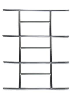 IWHOME Jeklena Tla za Vrtno Hišico ARES C 5,29 m² - Galvanizirana Oprema