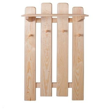 eoshop Viseča stena WS132, 46x85x26, bor (barva lesa: hrast)