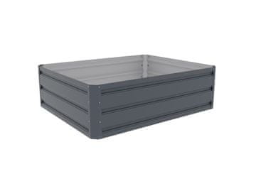 eoshop Dvignjeno cvetlično korito pločevinasta 100x80cm