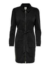 ONLY Ženska obleka ONLNEW Regular Fit 15250084 Washed Black (Velikost 38)