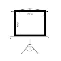 Maclean Projekcijsko platno MC-595 200 x 150 cm