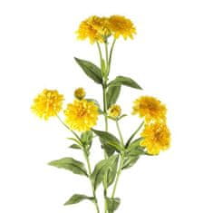 Eurofirany Cvet Natu 92 L 65 cm premera Cvet 4 cm rumena