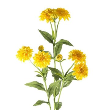 Eurofirany Cvet Natu 92 L 65 cm premera Cvet 4 cm rumena