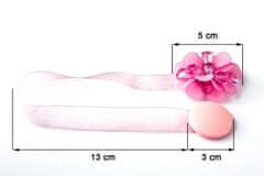 Eurofirany Dekorativna kljuka z magnetom Roza