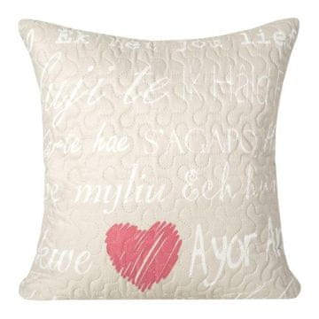 Eurofirany Selin prevleka za vzglavnik 40X40 cm bež