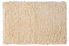 Eurofirany Shaggy kopalniška preproga 50 X 70 cm Cream