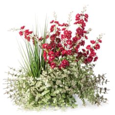 Eurofirany Cvet Natu 97 Dolžina 85 cm Dolžina s cvetovi 50 cm Zelena