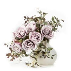 Eurofirany Flower Flore 488 dolžina 50 cm premera cvet 11 cm roza