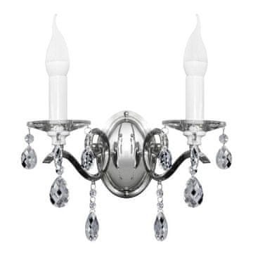 Eurofirany Svetilka Loreta (02) 34X20X32 cm krom