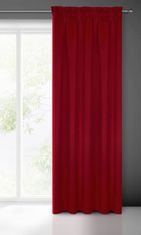 Eurofirany Logan Črtasta zavesa 135X270 cm Red