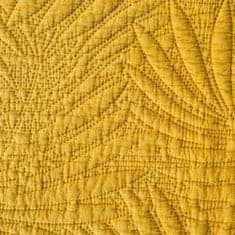 Eurofirany Prevleka za posteljo Stone 1 220X240 cm gorčica