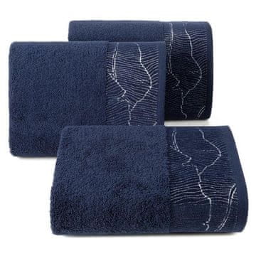 Eurofirany Brisača Metalic (09) 70X140 cm mornarsko modra