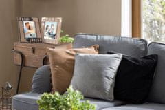 Eurofirany Dekorativni leseni okvir Home (04) 16X1X21 cm Natural