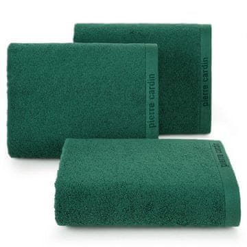 Eurofirany Pierre Cardin Evi brisača 70X140 cm steklenica zelena