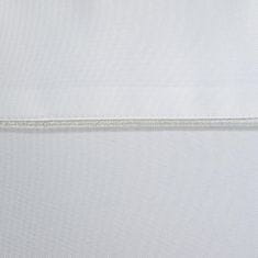 Eurofirany Namizni prtljažnik s finimi srebrnimi cevmi, zavit 40 cm x 200 cm