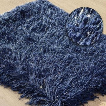 Eurofirany Kopalniška podloga Celia 50X70 cm mornarsko modra