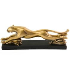 Eurofirany Femi Dekorativna figurica (17) 46X9X15 cm Zlata