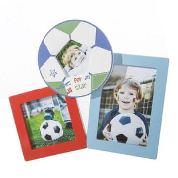 Eurofirany Leseni dekorativni okvir Alex (03) 30X2X25 cm večbarvni