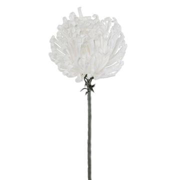 Eurofirany Flower Flore 624 L 77 cm premera Cvet 15 cm kremna