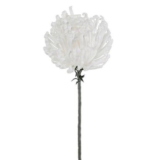 Eurofirany Flower Flore 624 L 77 cm premera Cvet 15 cm kremna