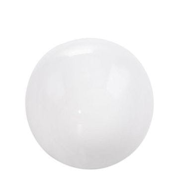 Eurofirany Maja2 Dekorativna žoga (01) (Fi) 9X9 cm bela