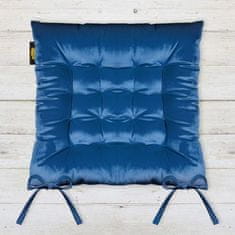 Eurofirany Blazina za stol "Velvet" 40X40X6 cm mornarsko modra