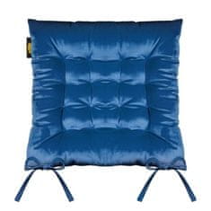 Eurofirany Blazina za stol "Velvet" 40X40X6 cm mornarsko modra