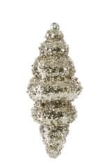Eurofirany Božično drevesce 16 cm šampanjec
