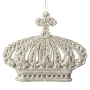 Eurofirany Božična dekoracija Pl 10X8 cm šampanjec