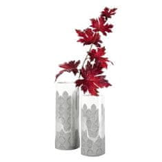 Eurofirany Mayra Dekorativna vaza (2) (Fi) 11X31 cm bela