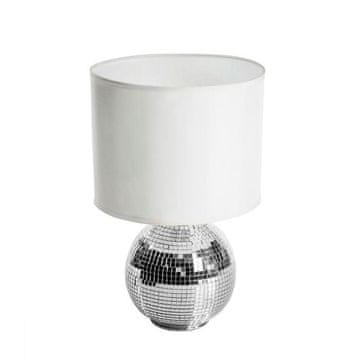 Eurofirany Dekorativna svetilka Aurora (2) (Fi) 20X24 cm srebrna