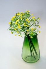 Eurofirany Cvet Natu 235 dolžina 30 cm premer šopek 17 cm rumena