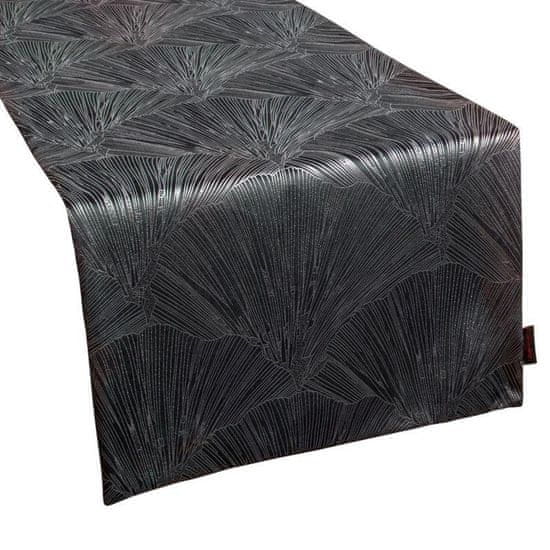 Eurofirany Namizni prt Goja 40 X 140 cm črn