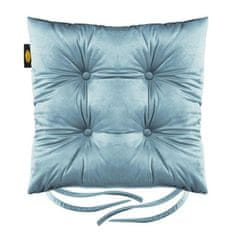 Eurofirany Blazina za stol "Velvet" 40X40X8 cm modra