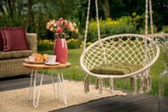 Eurofirany Blazina za stol "Velvet" 40X40X8 cm olivna