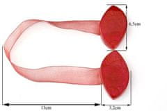 Eurofirany Dekorativna kljuka z magnetom Rdeča
