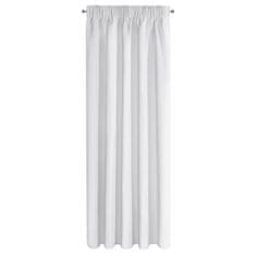 Eurofirany Zavesa D91 Parisa na traku 140X270 cm bela