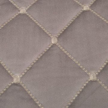 Eurofirany Prevleka za posteljo z vezenino iz žametne vrvi 220 cm x 240 cm