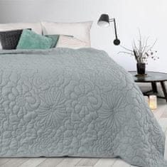 Eurofirany Prevleka za posteljo D91 Alara 4 200X220 cm srebrna