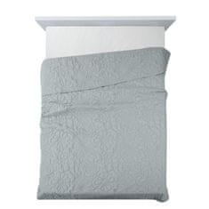 Eurofirany Prevleka za posteljo D91 Alara 4 200X220 cm srebrna