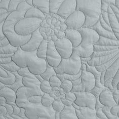 Eurofirany Prevleka za posteljo D91 Alara 4 200X220 cm srebrna