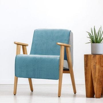 Eurofirany Ekskluzivno posteljno pregrinjalo z dimenzijami 70 cm x 160 cm