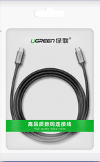 Ugreen kabel, USB-C 3.1, 60W, črn (50751)