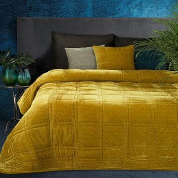 Eurofirany Prevleka za posteljo Kristin 2 170X210 cm Honey