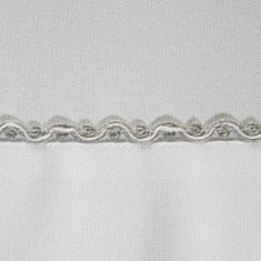 Eurofirany Namizni prt s srebrno obrobo, pakiran v 140 cm x 350 cm
