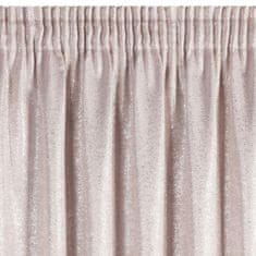 Eurofirany Blackout zavesa s srebrnim potiskom 140 cm x 270 cm