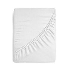 Eurofirany rjuha z elastiko Jersey D91 180X200 cm, višina 30 cm Bela