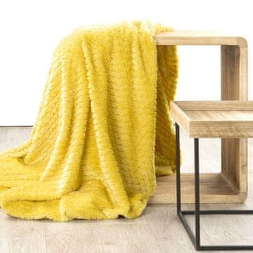 Eurofirany Puhasto posteljno pregrinjalo, okrašeno s 170 cm x 210 cm