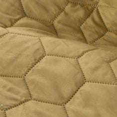 Eurofirany Enobarvno posteljno pregrinjalo, minimalistično in prijetno v velikosti 170 cm x 210 cm